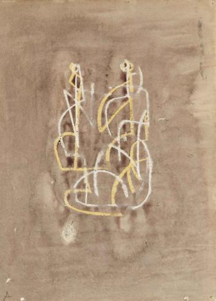 Untitled; and a companion work by Henry Moore