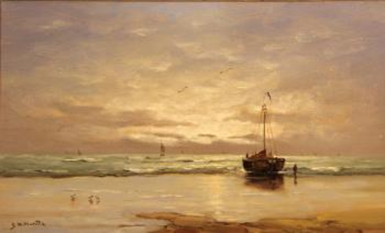 After the day's catch by Gerhard Arij Ludwig Morgenstjerne Munthe