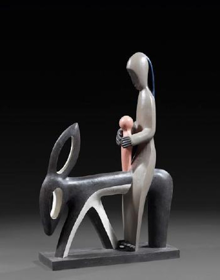 La fuite en Égypte by Jean Lambert-Rucki