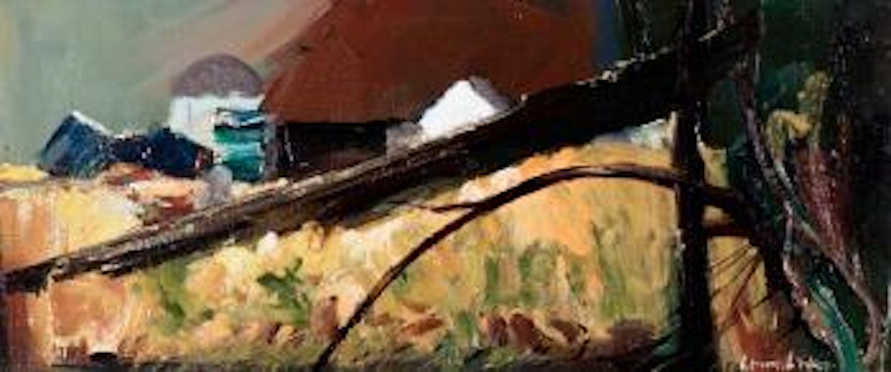 The barn by Kenneth Webb