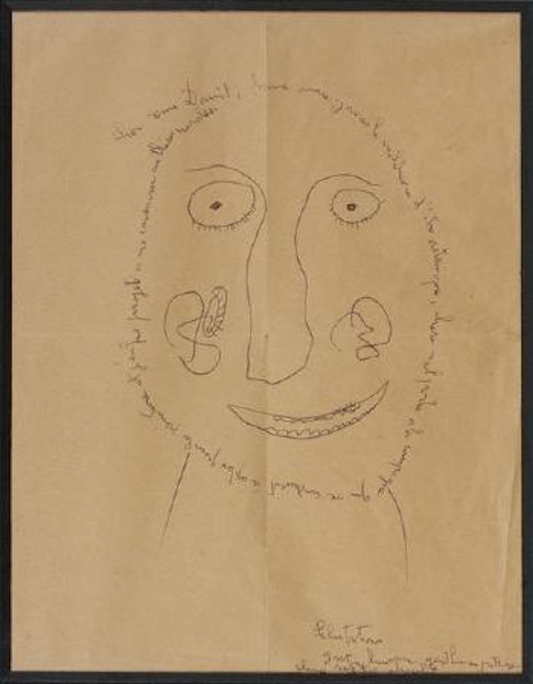 Portrait by Gaston Chaissac