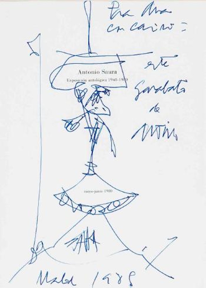 Sin título by Antonio Saura