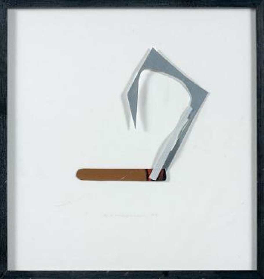 Smoking cigare by Tom Wesselmann
