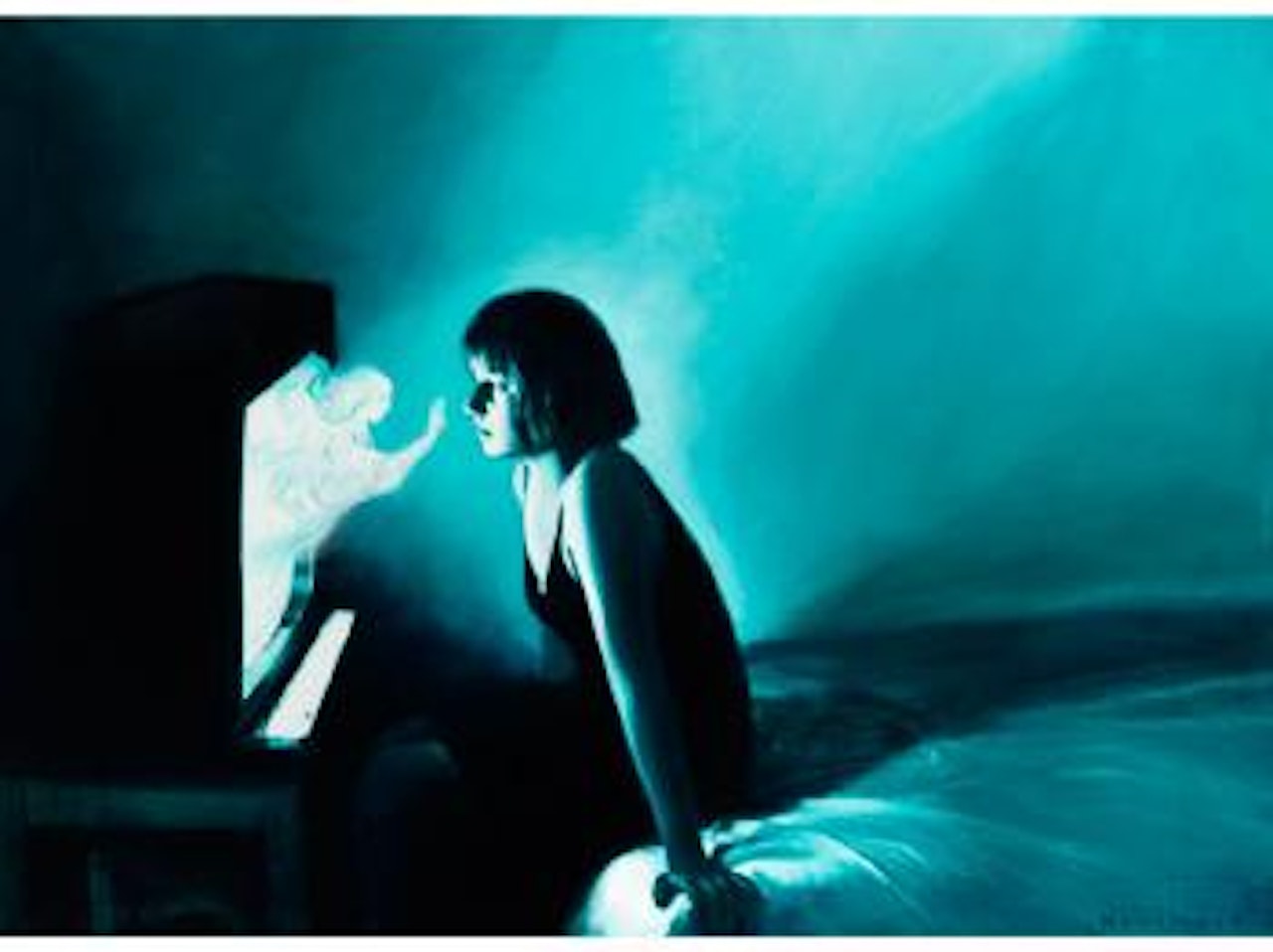 Annunciation (Verkündigung) by Gottfried Helnwein