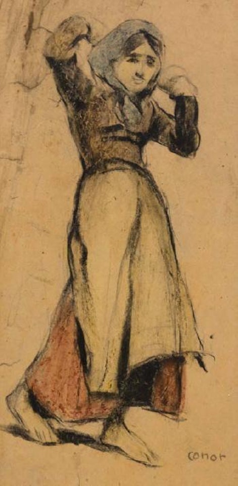 Donegal damsel by William Conor