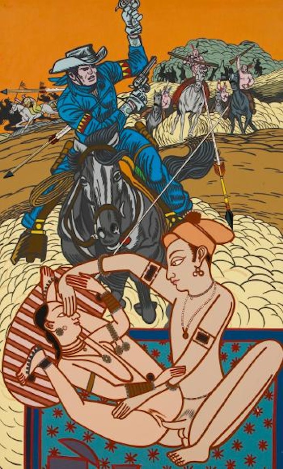 The Indian of Agra by Erro