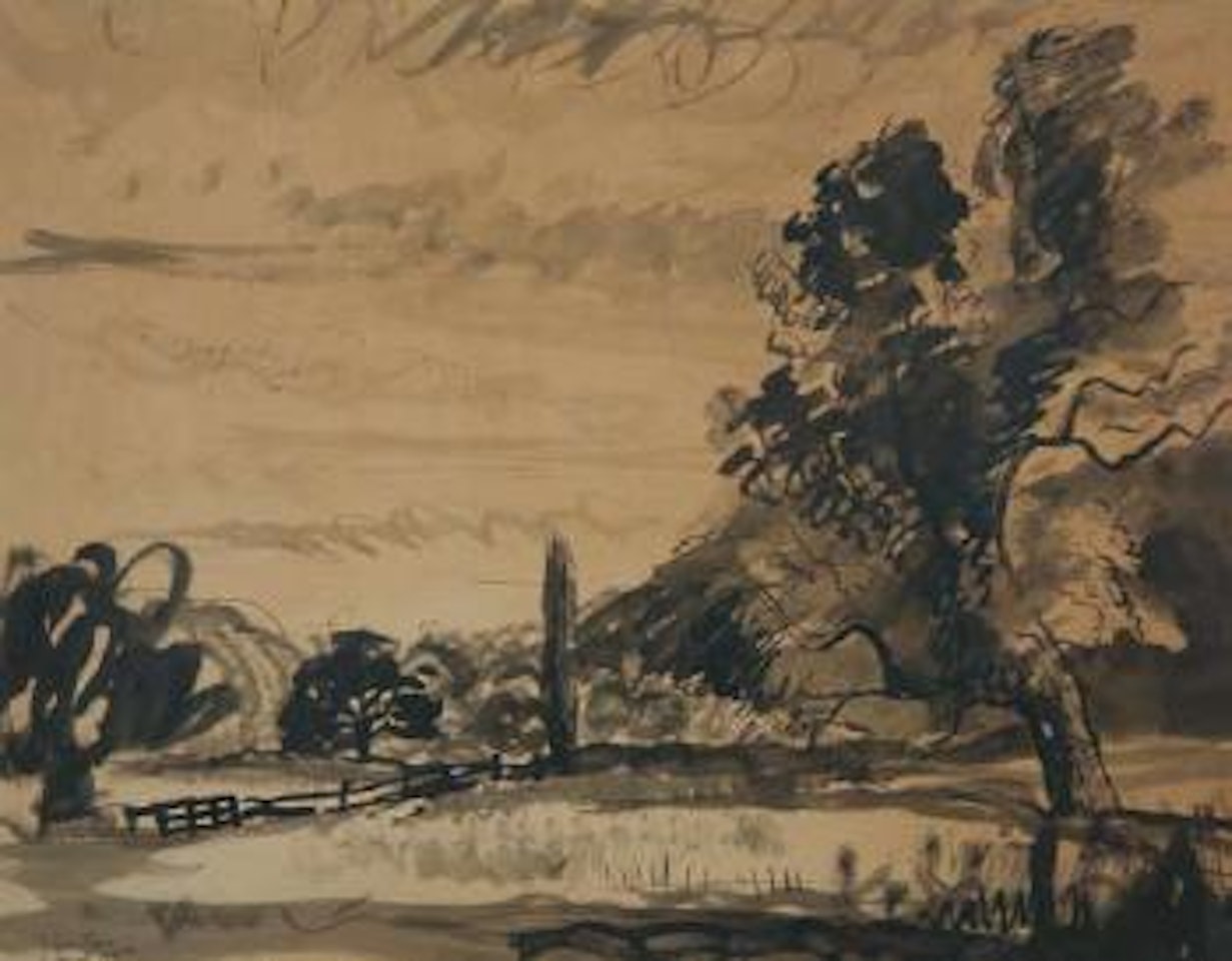 Untitled landscape by John Piper
