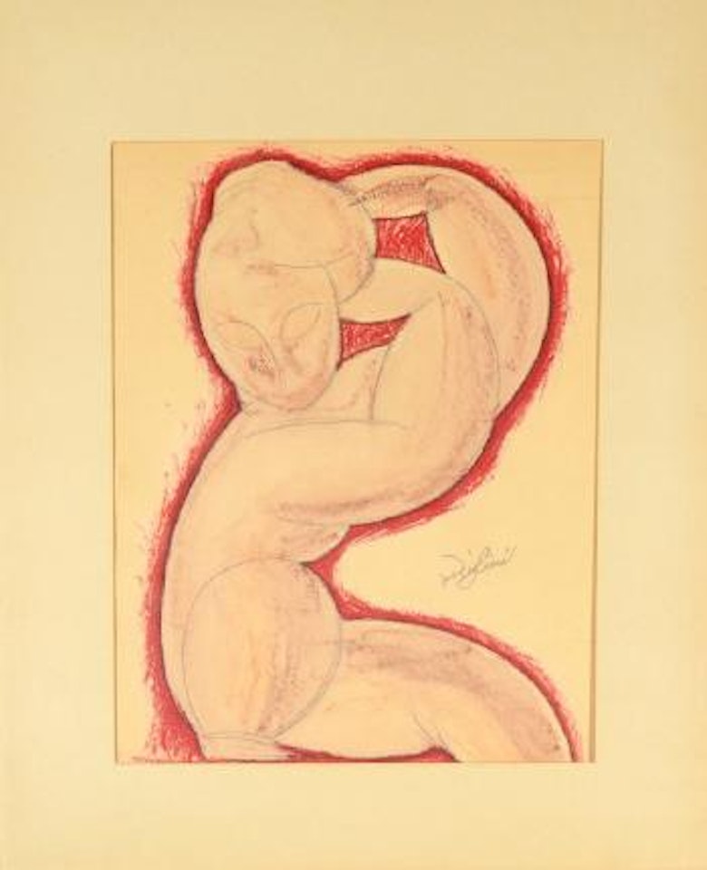 Cariatide by Amedeo Modigliani