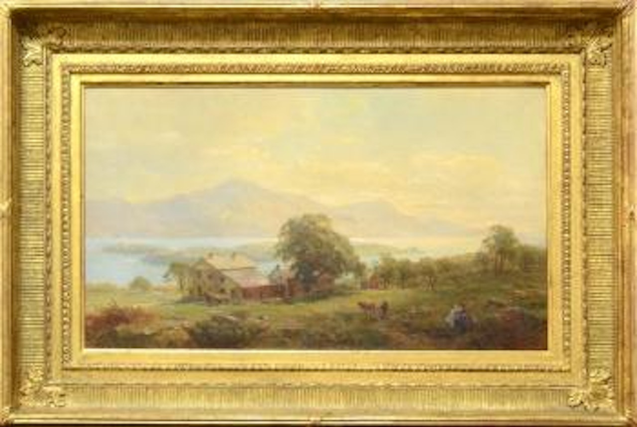 Homestead at Lake George by Hermann Fuechsel