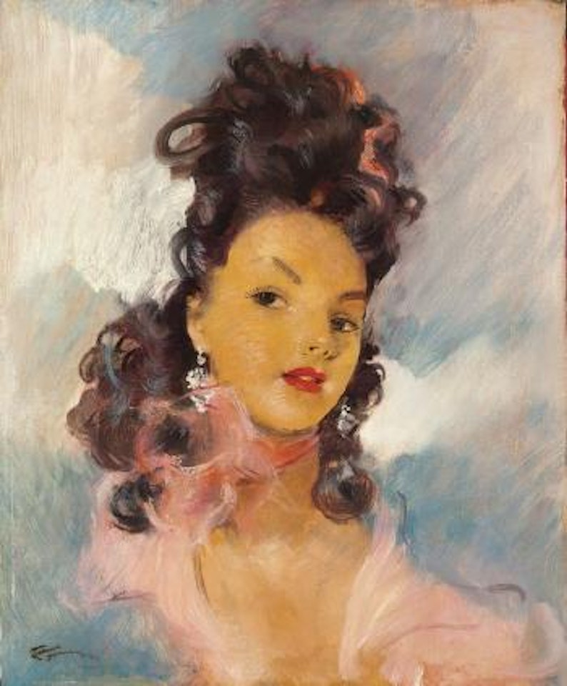 Juana by Jean Gabriel Domergue