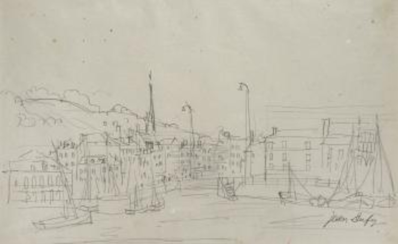 Honfleur by Jean Dufy