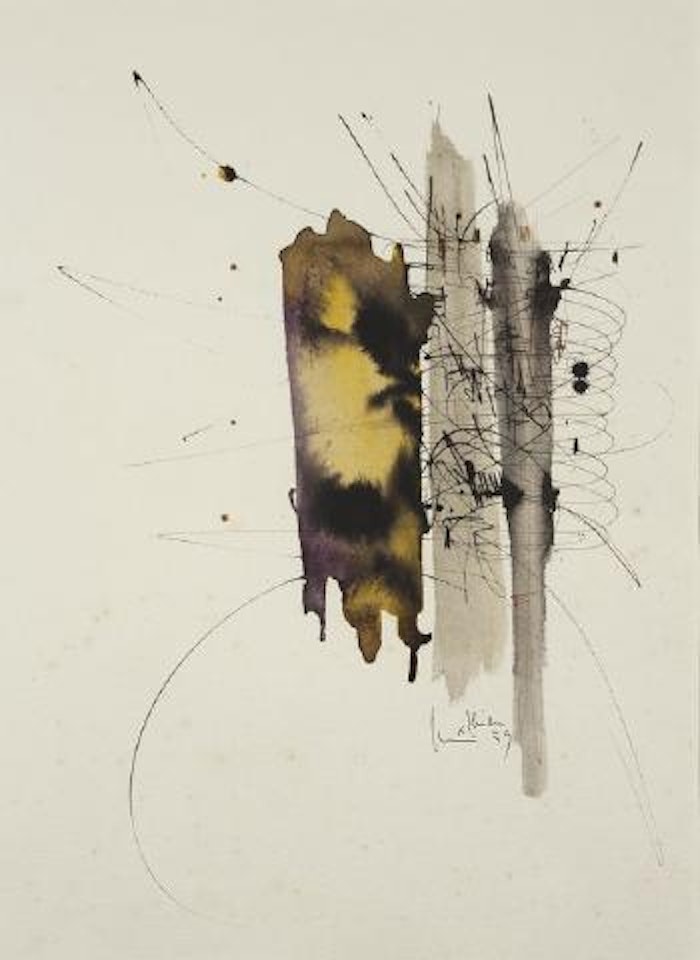 Sans titre by Georges Mathieu