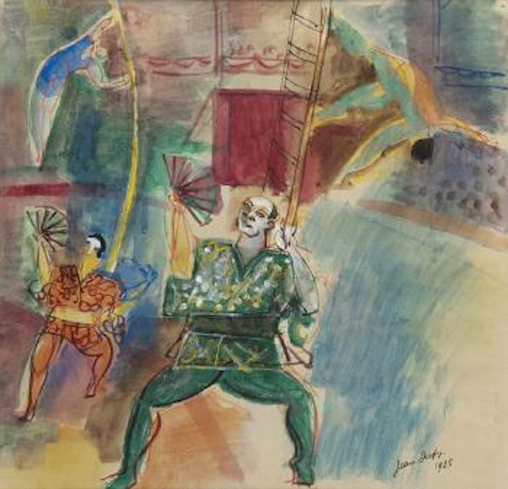 Scène de cirque by Jean Dufy