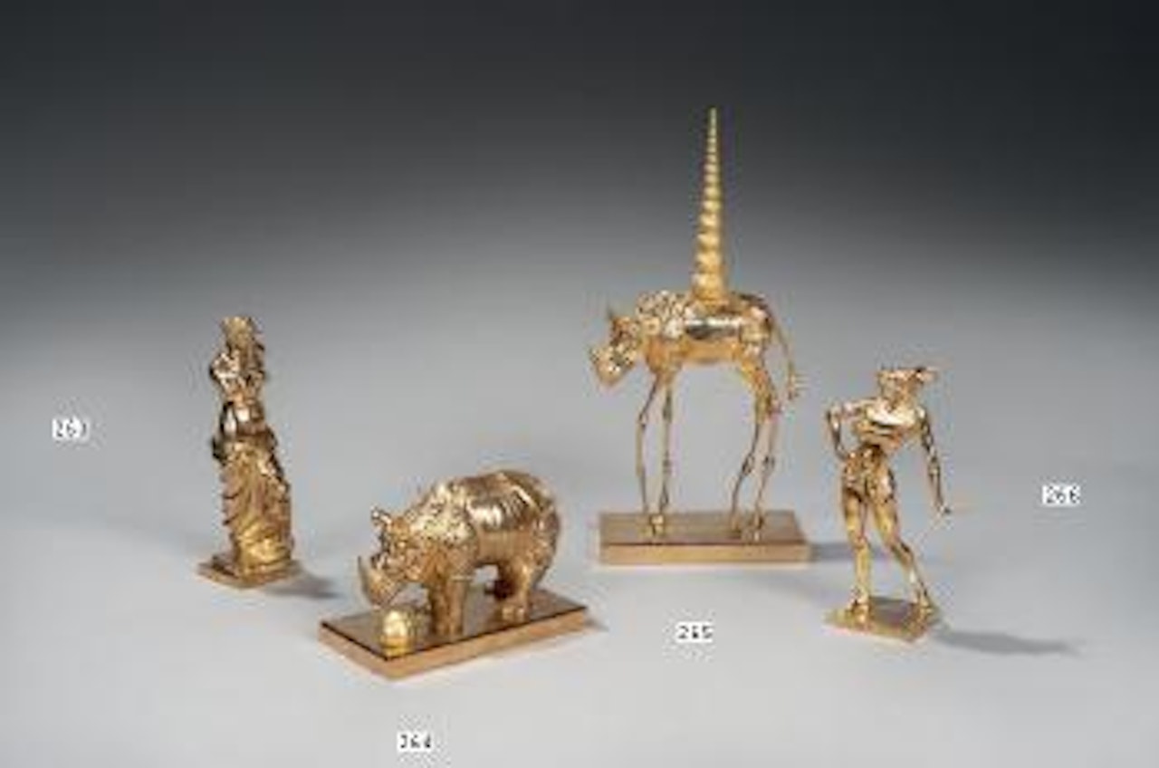 Rhinocéros habillé en dentelles by Salvador Dali