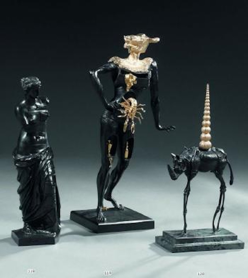 Rhinocéros cosmique by Salvador Dali
