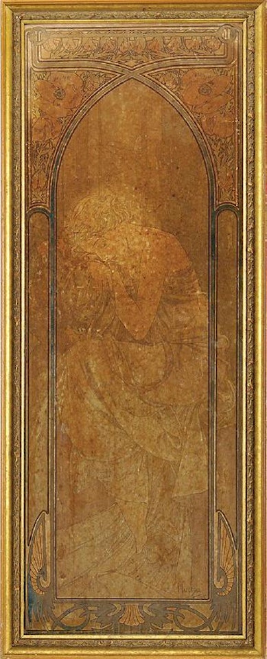 Les heures du jour by Alphonse Mucha