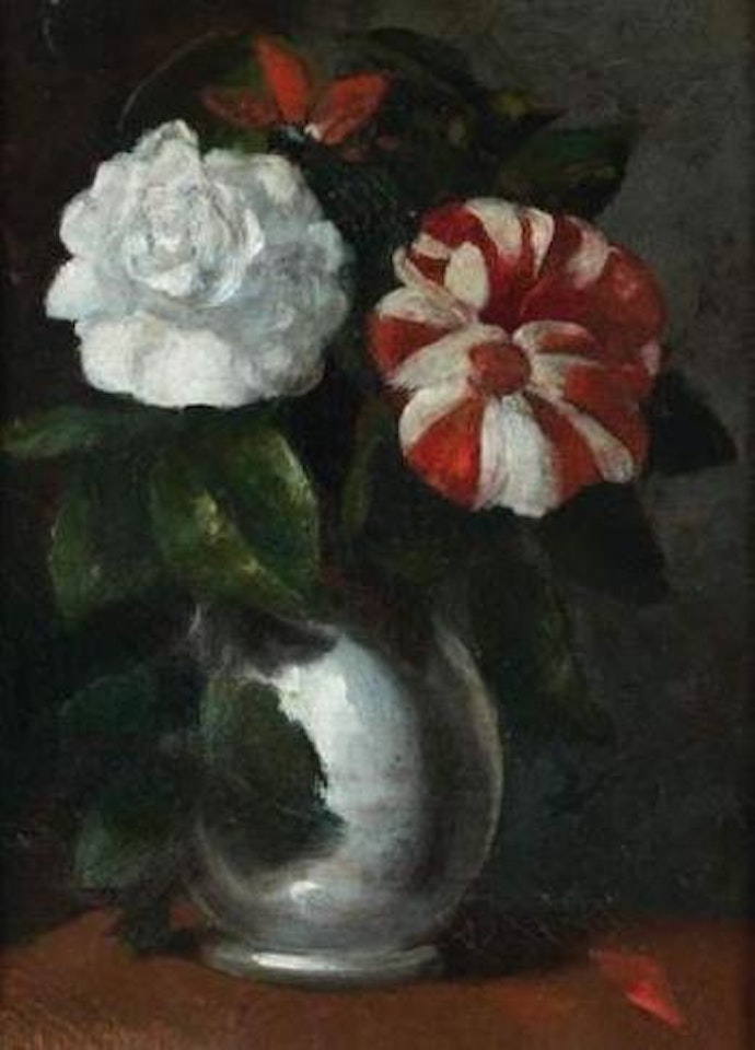 Bouquet de fleurs by Gustave Courbet