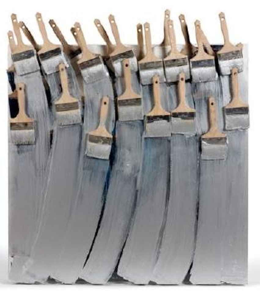 Superposition de brosses by Arman