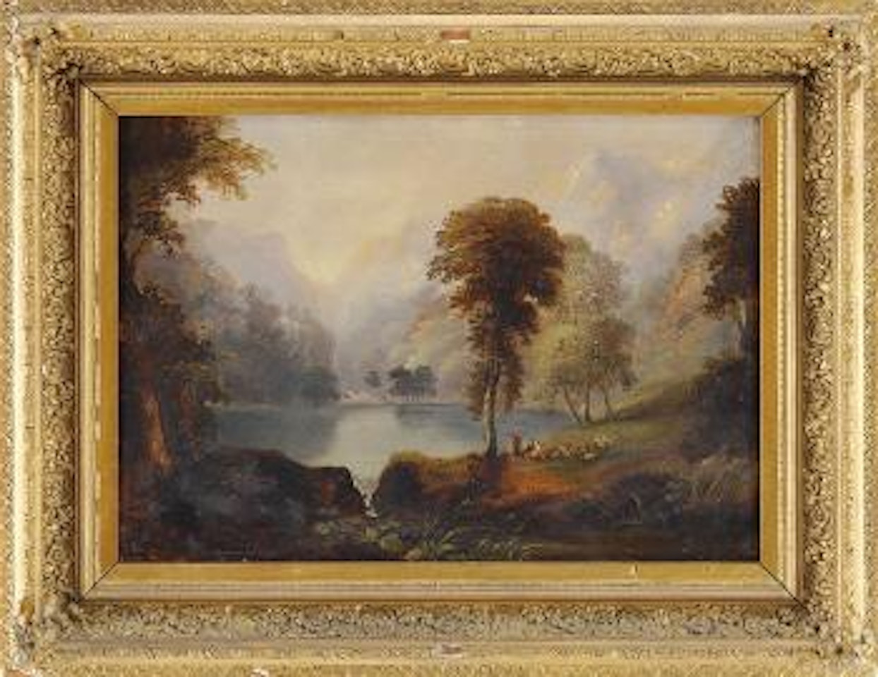 Gathering under the tree by Thomas Doughty