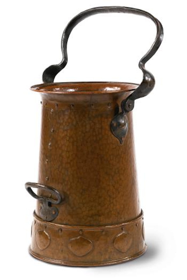 Coal Bucket, Model No. 351 by Gustav Stickley