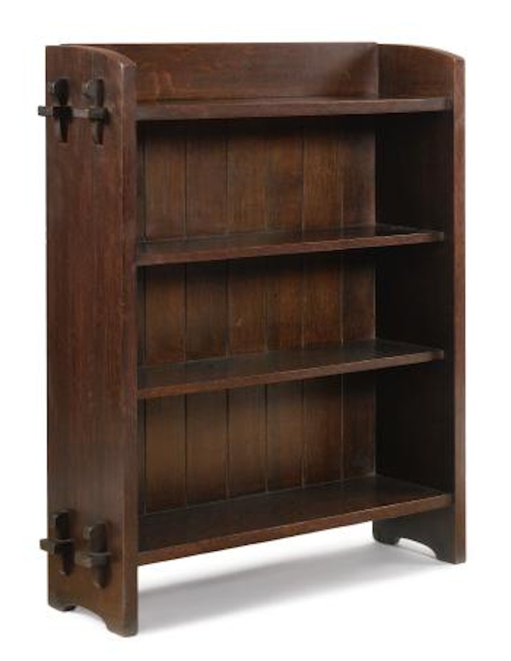 A Rare Bookcase by Gustav Stickley