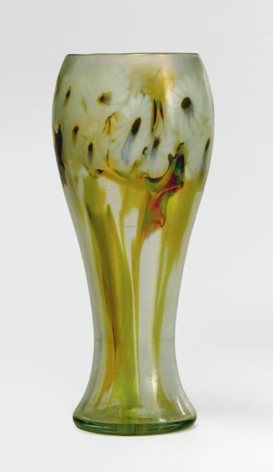 Floral Paperweight Vase by Tiffany Studios