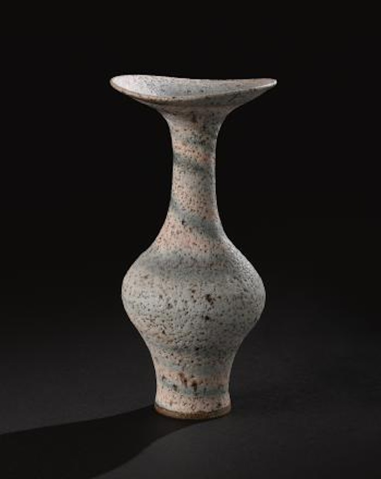 Vase With Flaring Lip by Lucie Rie