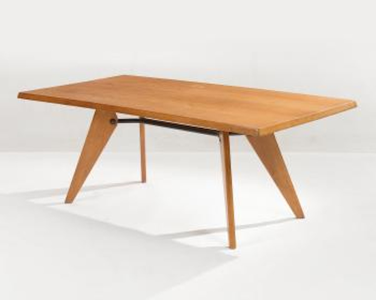 Standard Dining Table, Model No. 502 by Jean Prouvé
