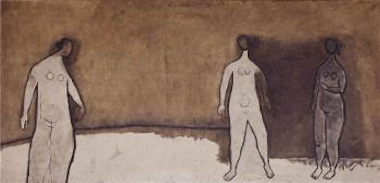 Pamosh by M.F. Husain