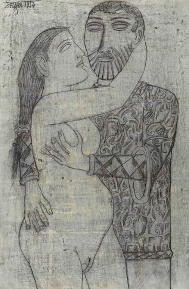 The Embrace by Francis Newton Souza