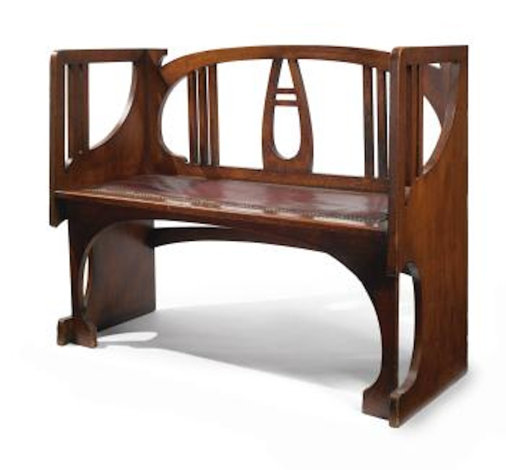 Settee by Josef Hoffmann