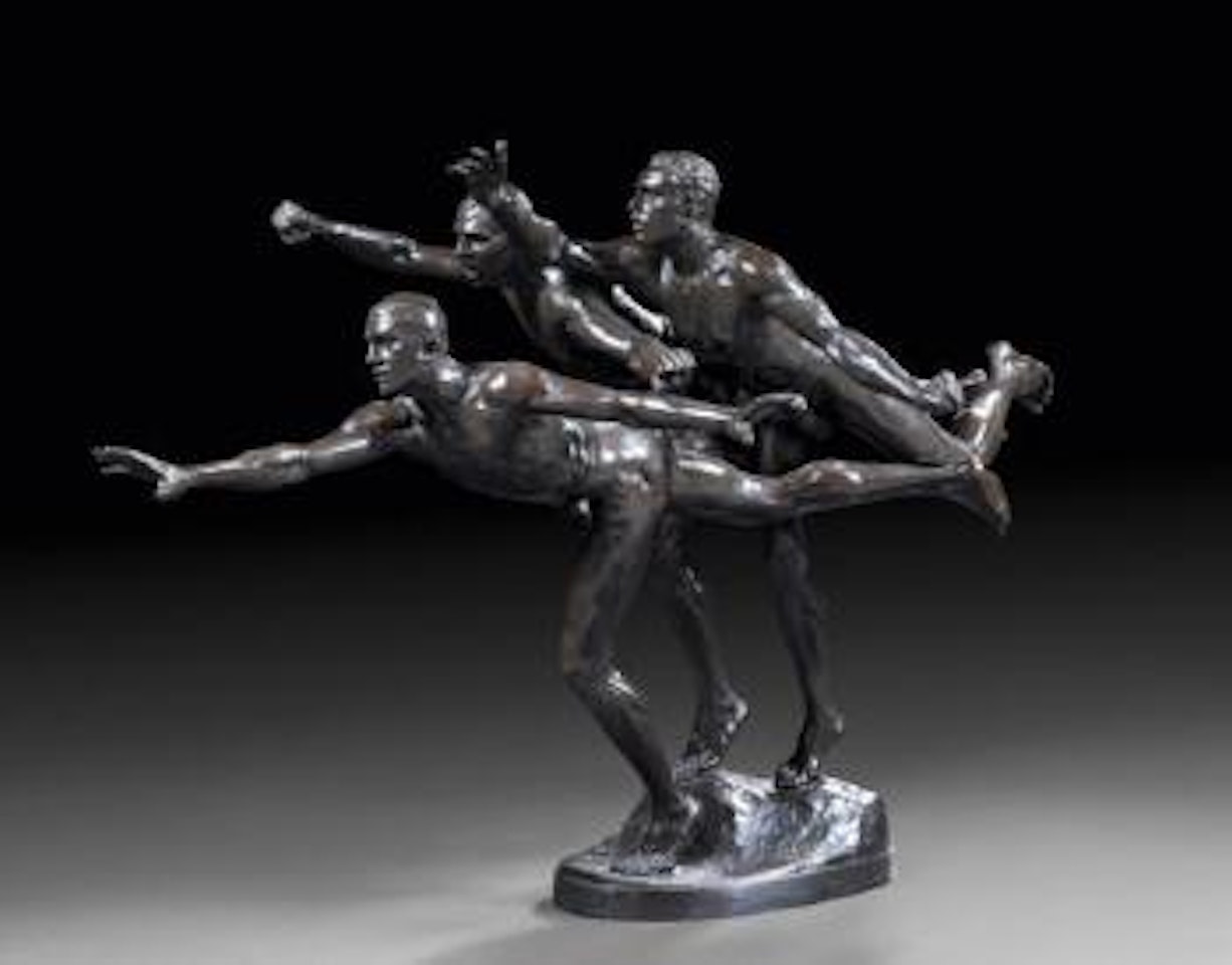 Au but, or La ligne d'arrivée by Alfred Boucher
