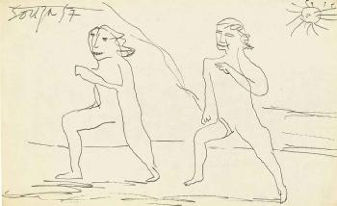 Untitled (Adam and Eve) by Francis Newton Souza