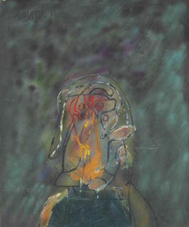 Portrait of Dante by Francis Newton Souza