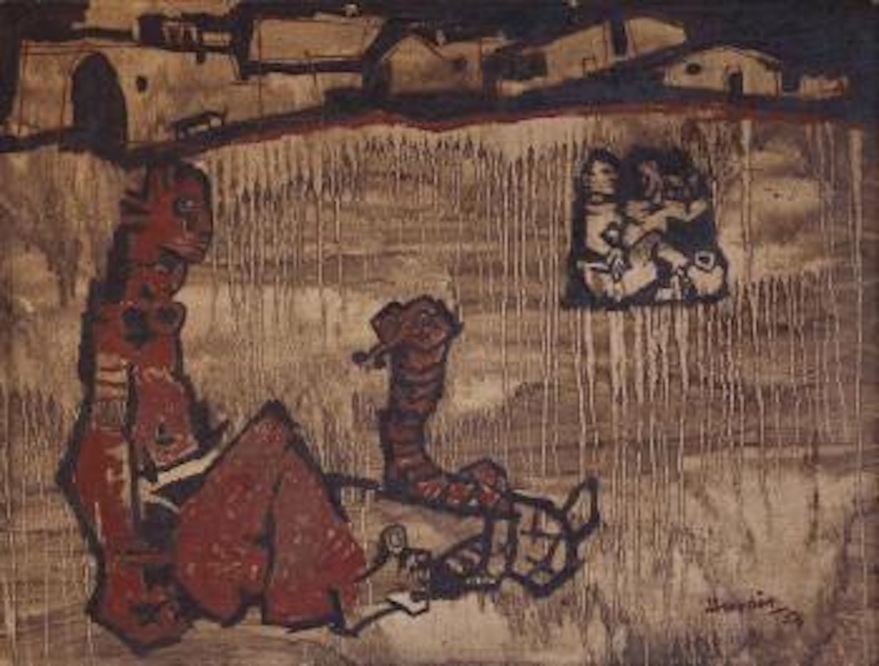 Untitled by M.F. Husain