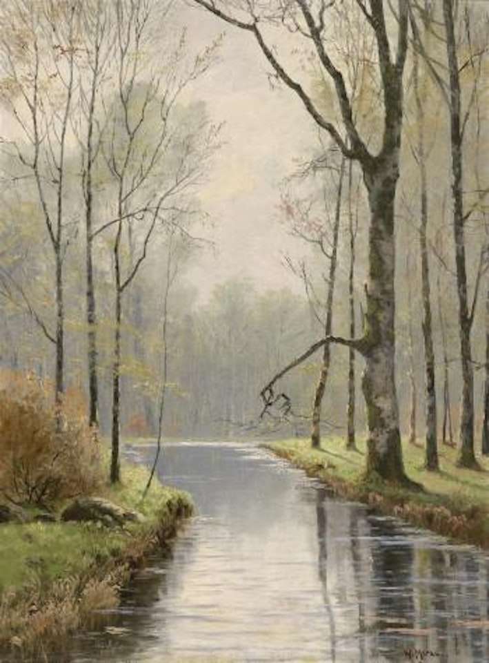 Motiv aus dem Spreewald by Walter Moras