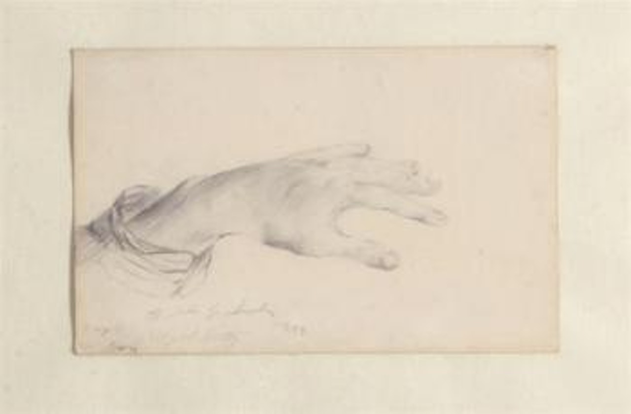 Sketch of Hutty's Hand by Alfred Hutty