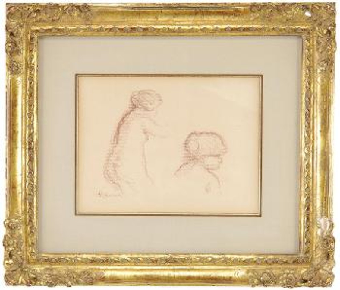 Figural studies by Pierre-Auguste Renoir