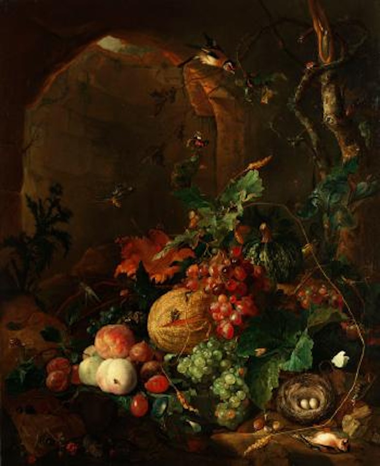 Stilleben mit Vogelnest by Jan Davidsz de Heem