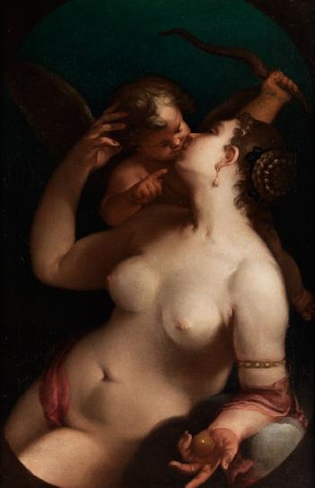 Venus und Amor by Pietro Liberi