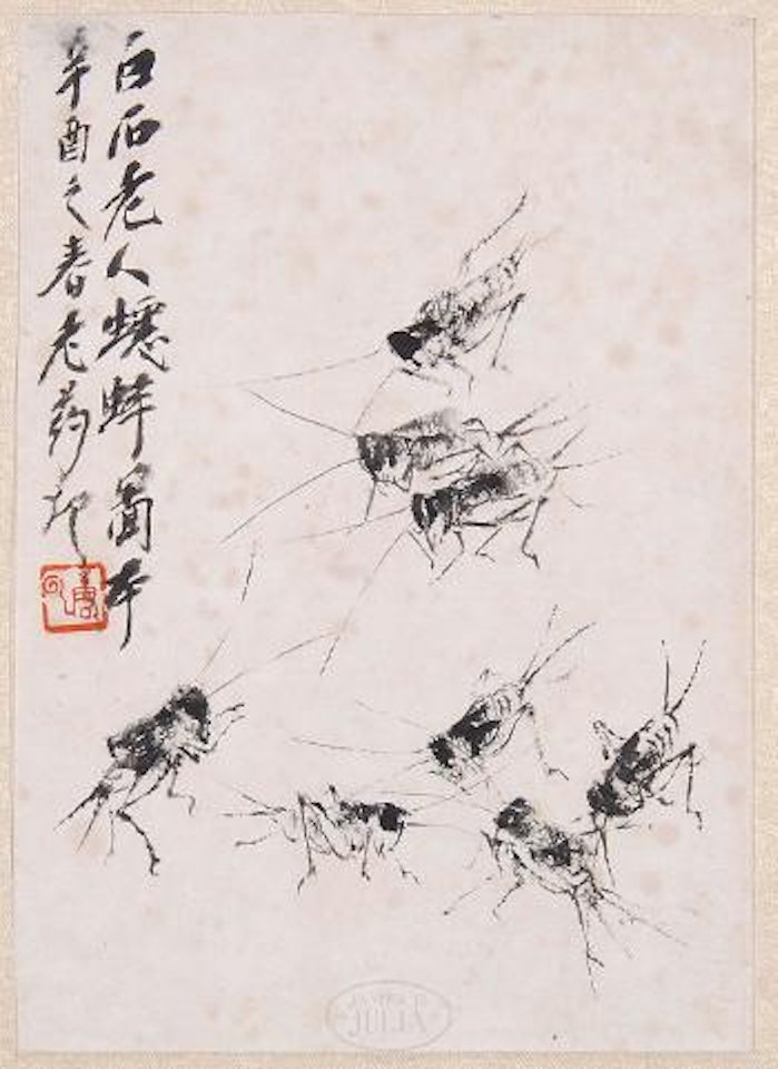 Crickets by Qi Baishi