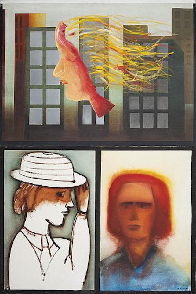 City Dwellers by Charles Blackman