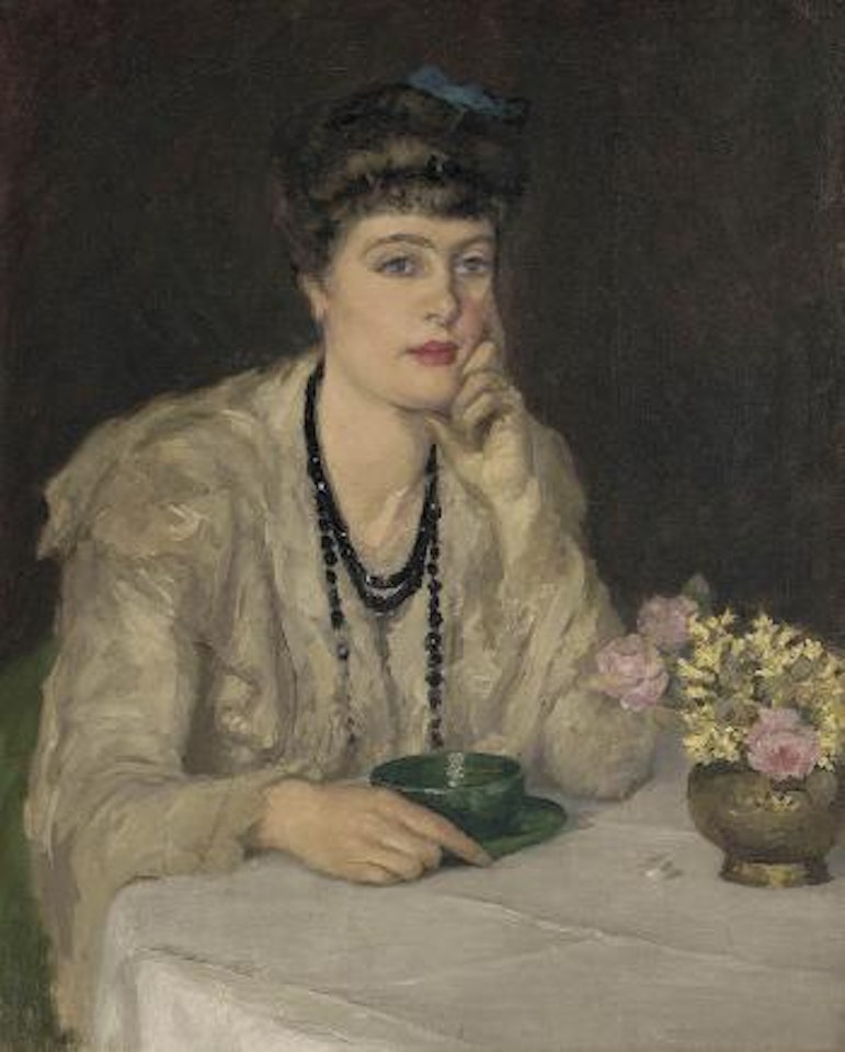 A Cup of Chocolate (also known as At the Table) by Rupert Charles Wulsten Bunny