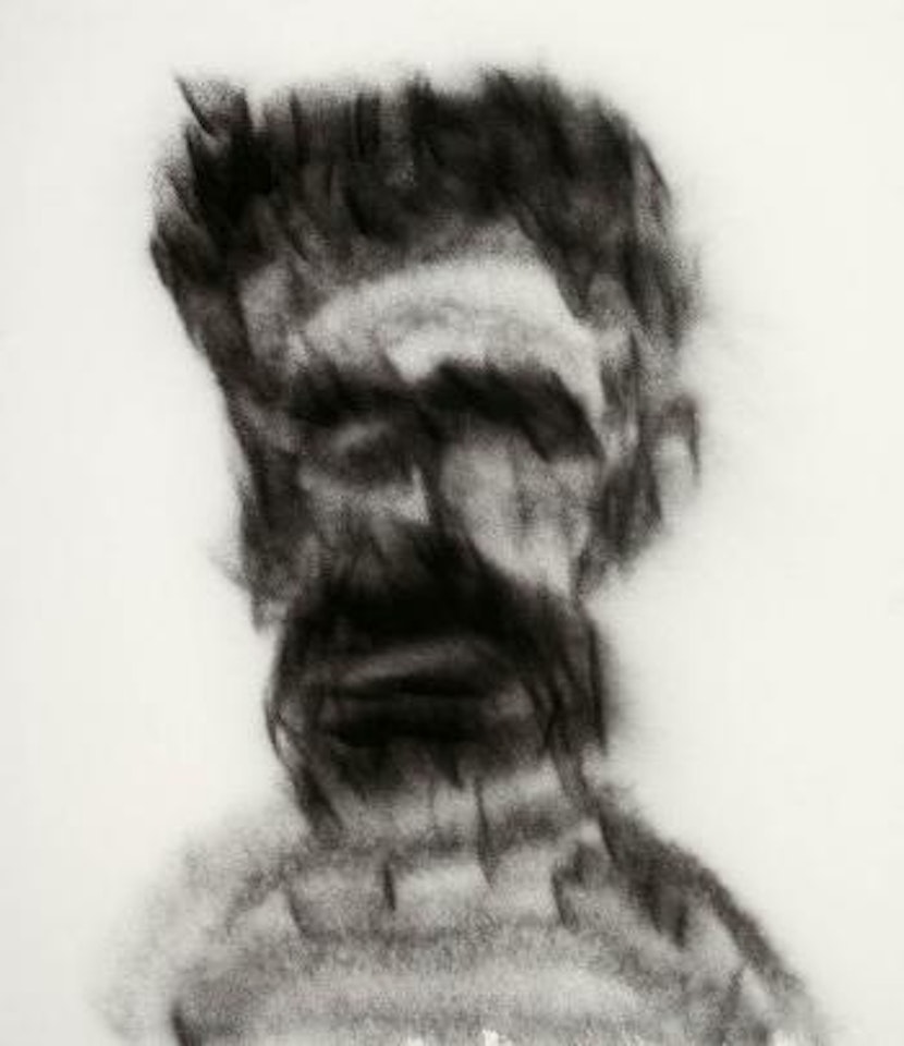 Untitled - Monochrome Head by Sidney Nolan