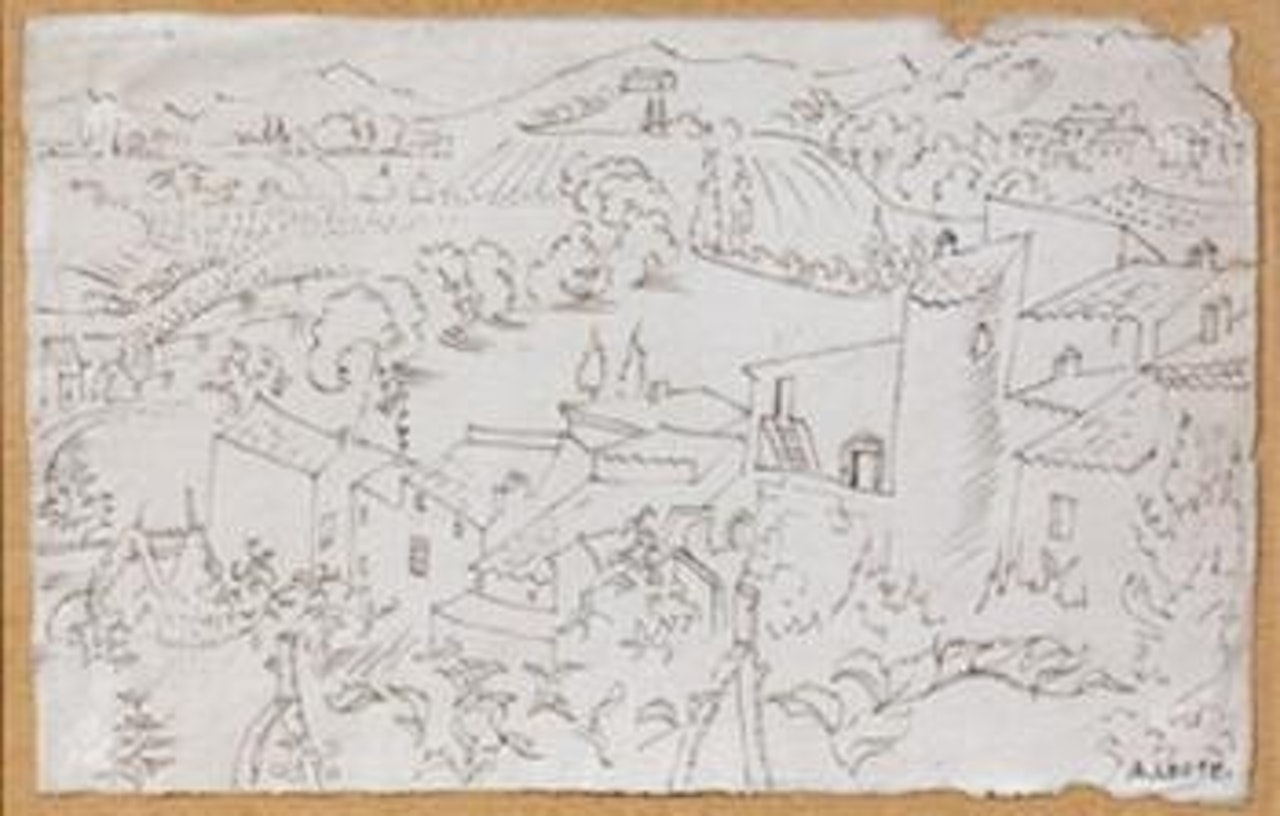Vue de Mirmande (Drôme) by André Lhote