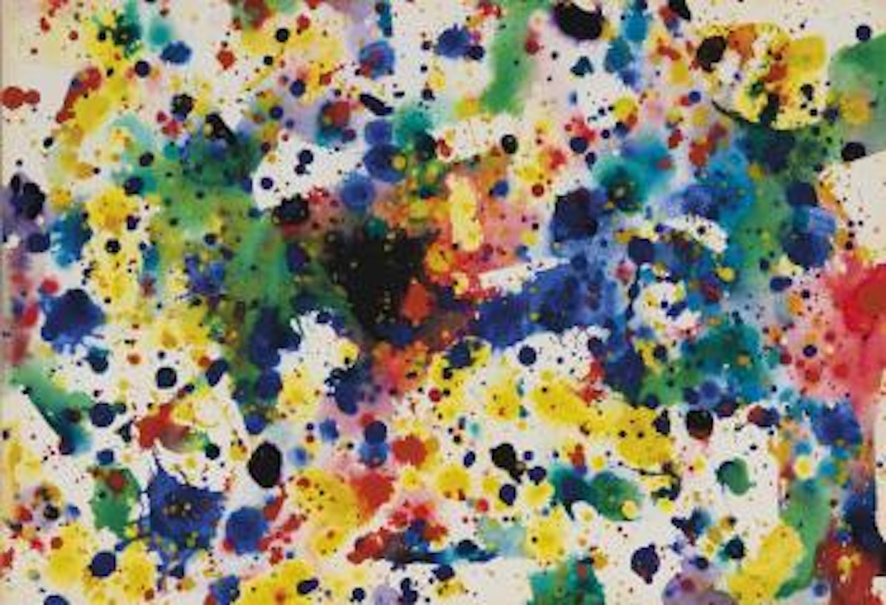 Untitled by Sam Francis
