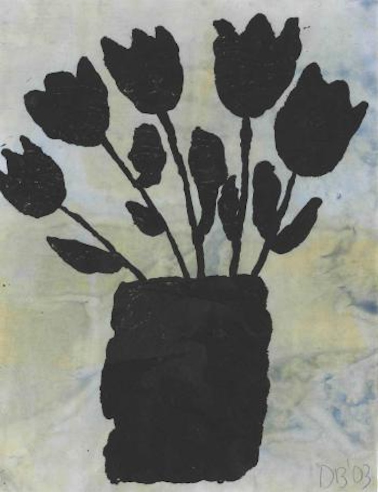 Flowers by Donald Baechler