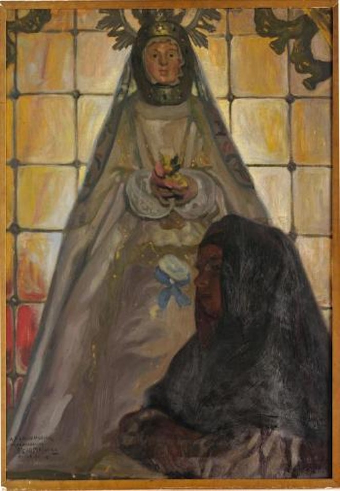 La Virgen de la cabeza, Ávila by Diego Rivera