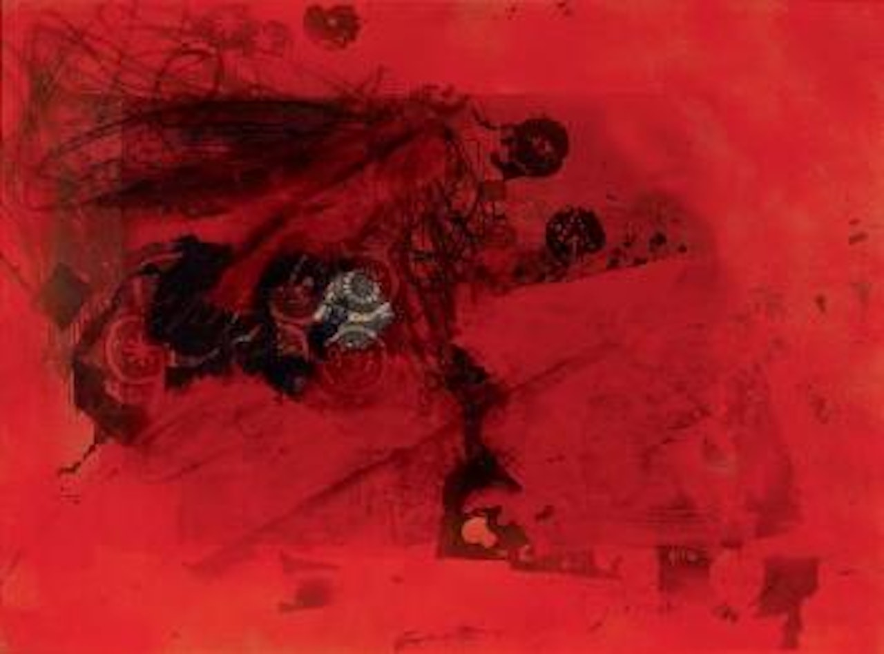 Ciel rouge by Antoni Clavé