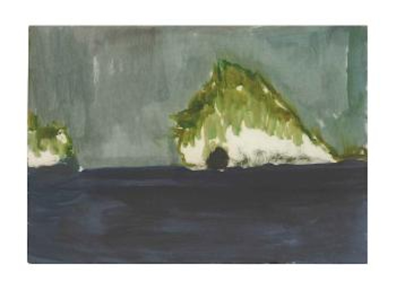 Island with Cave (Paragon) by Peter Doig